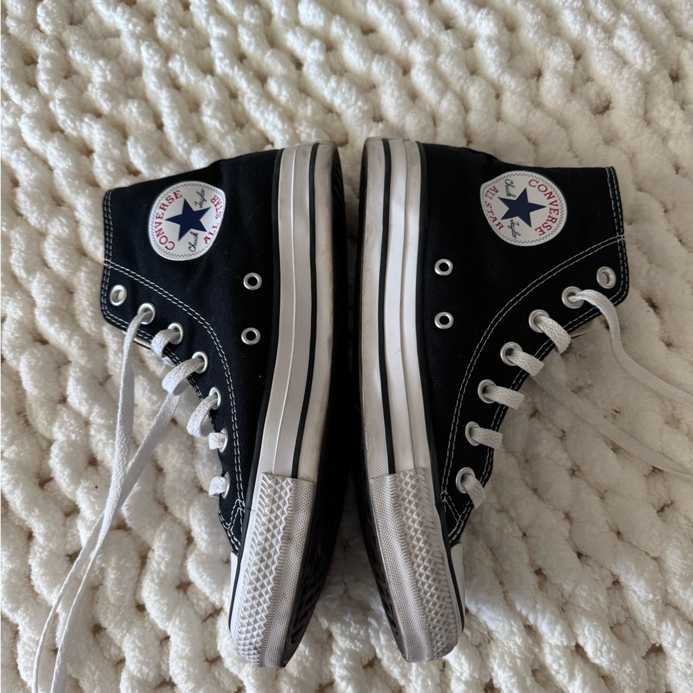 Black Converse High Tops